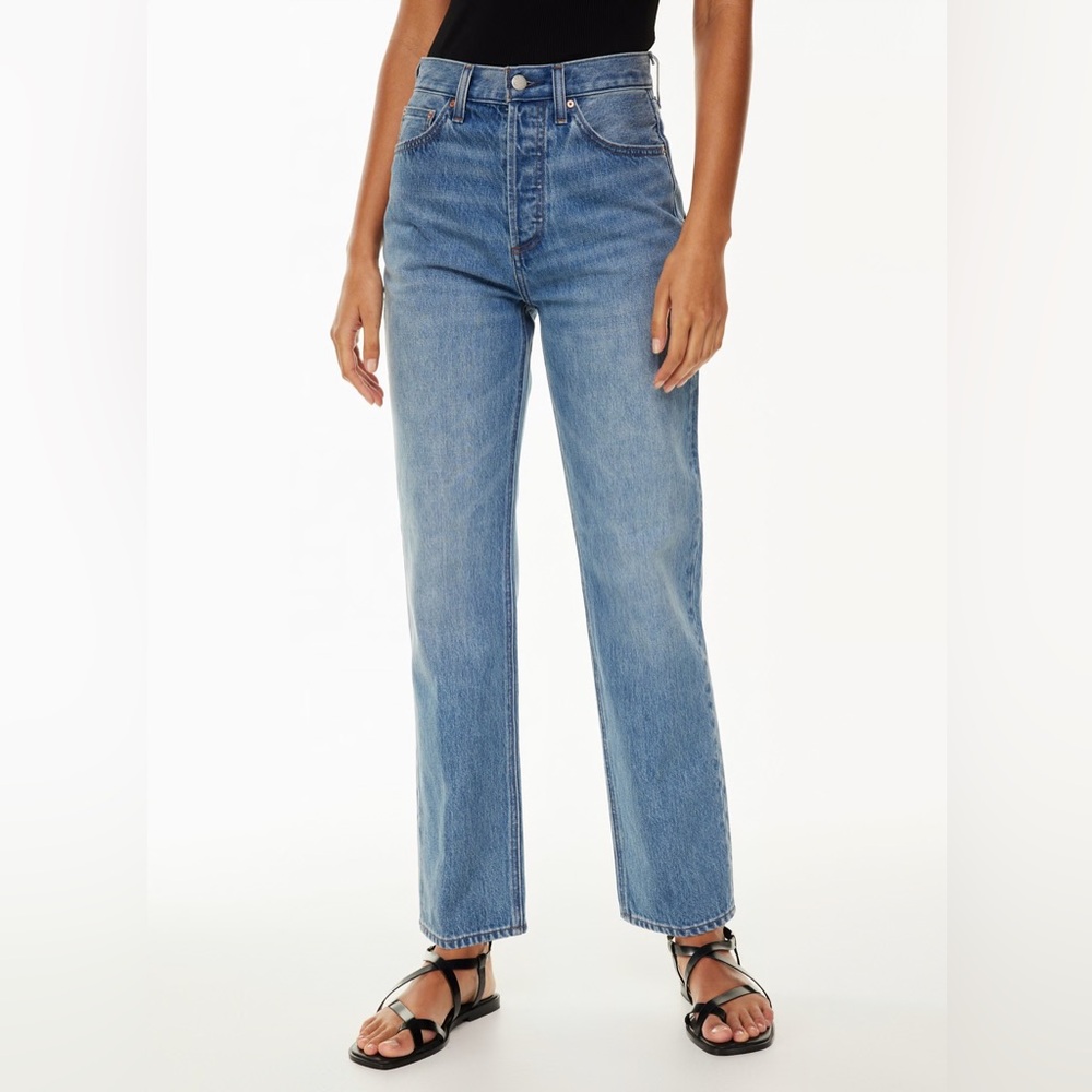Aritzia Denim Forum The 90's Joni High Rise Loose
